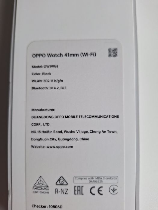 Oppo watch smartwatch