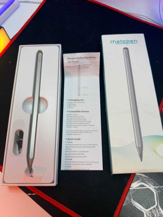 Стилус Metapen M3 Pro Surface Pro 7/8/9/X, Go 3/Book 3/ ASUS VivoBook