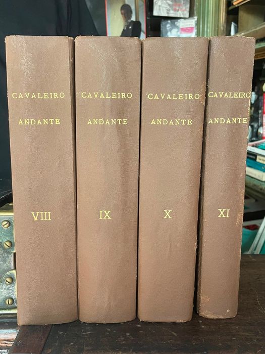 Coleção Cavaleiro Andante ( Encadernada ) quase quase completa