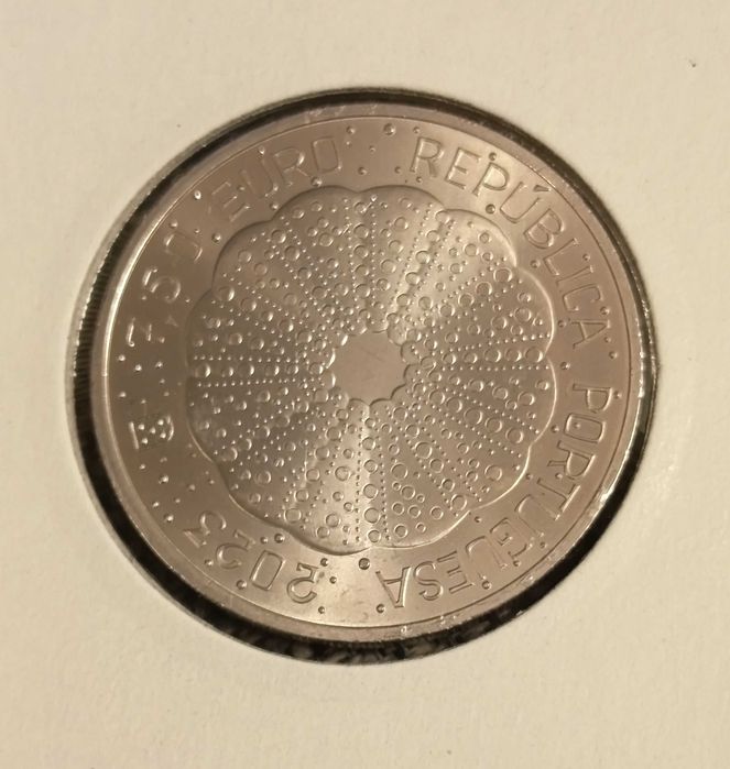 Moeda de 7,5 euros Prata Literacia dos Mares