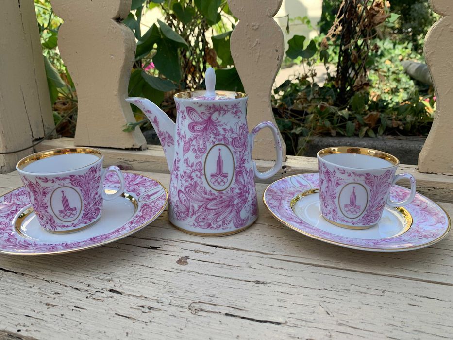 Сервиз ЛФЗ Олимпиада-80  тет-а-тет