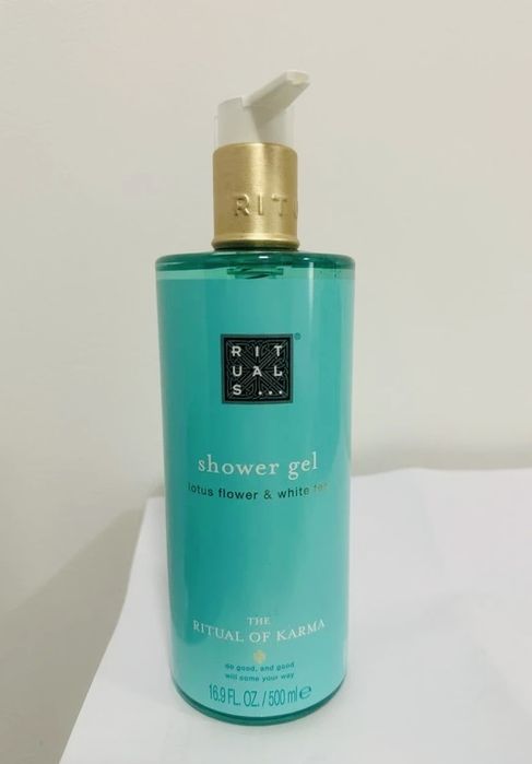 Nowe! Rituals Karma Lotus Flower & White Tea, shower gel, 500ml