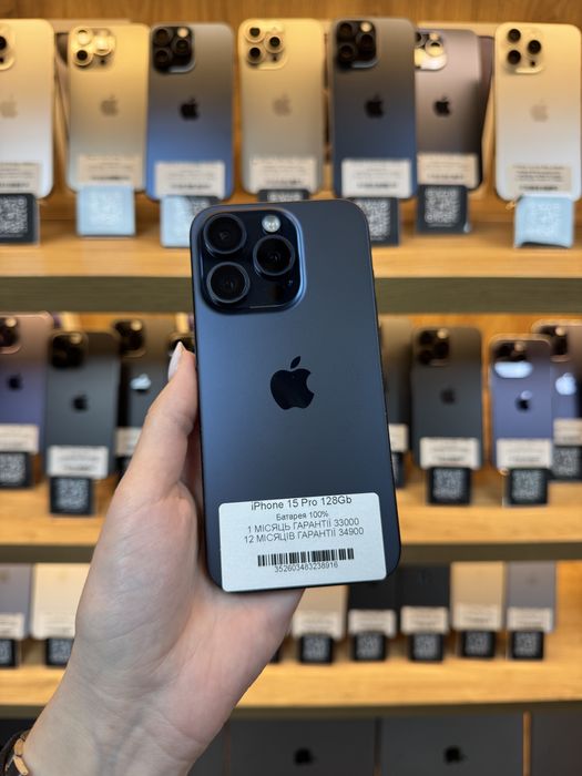 iPhone 15 Pro 128Gb 100% Батарея | Гарантія