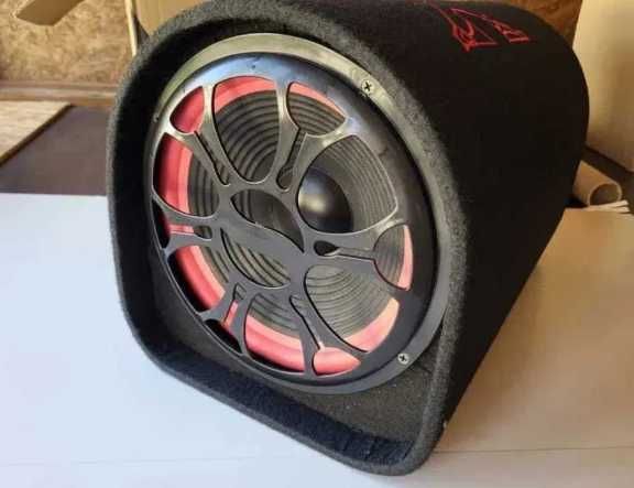 Активный автомобильный сабвуфер бочка колонка динамик