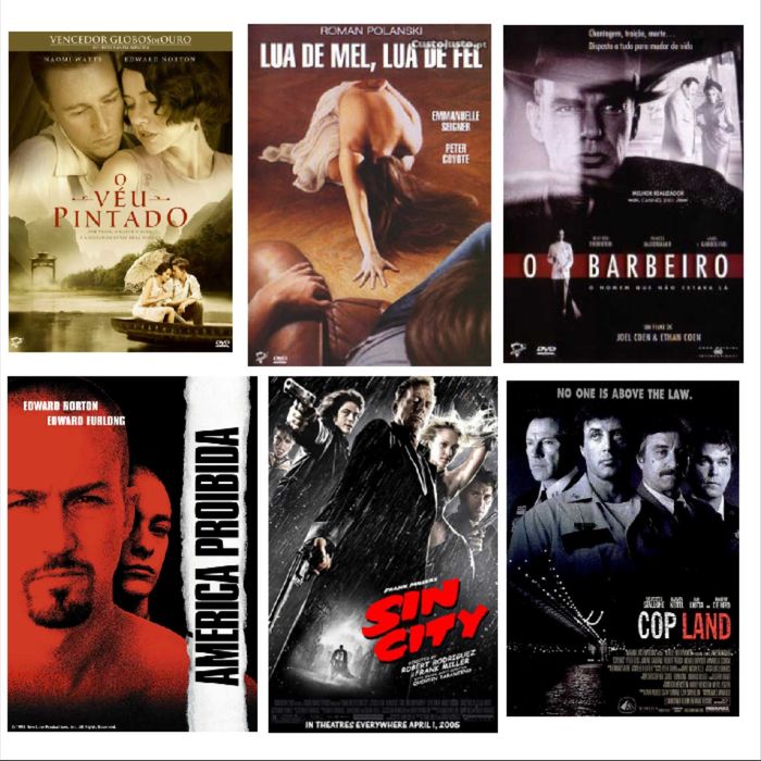 18 Filmes em DVD (Original)