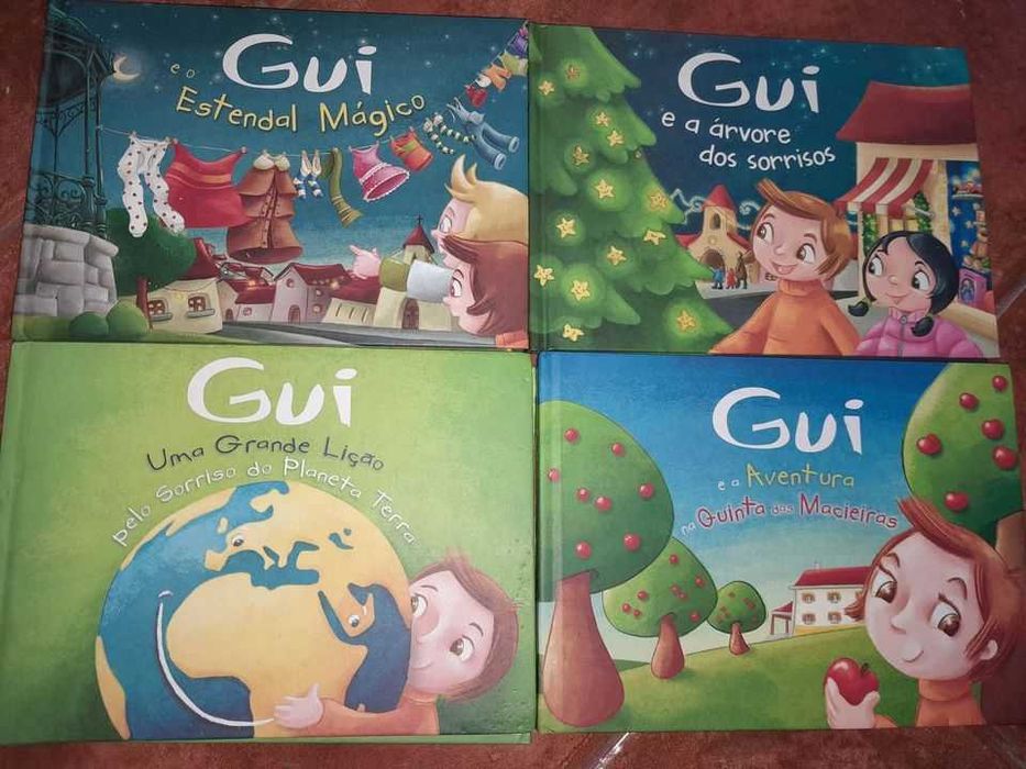 4 livros da coleção Gui   NOVOS