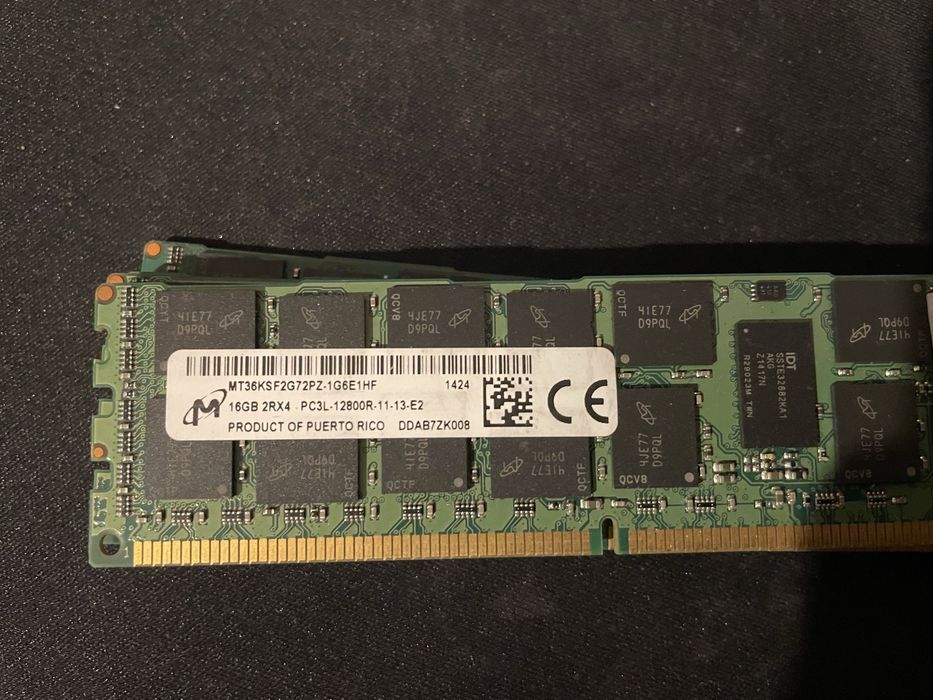 Модуль оперативної пам'яті Micron 16GB DDR3-1600MHz PC3-12800