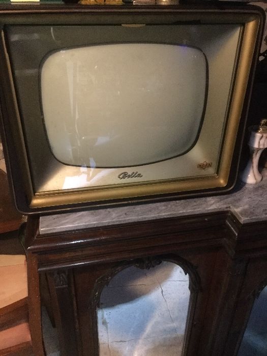 Televisão Nora Bella alemã 1956 Berlin Peça de Museu raríssima única