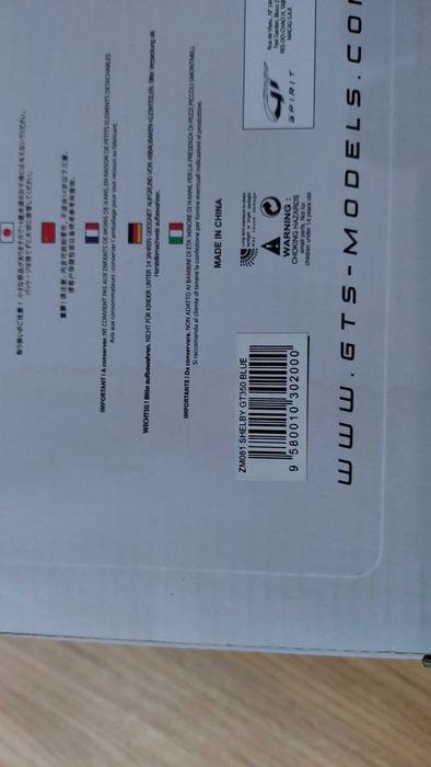 Ford Mustang Shelby GT350R (versão rara USA) 2015 GT Spirit 1:18