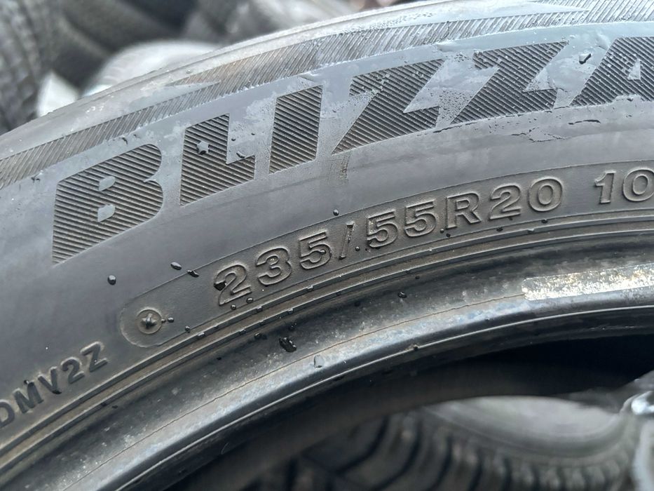 235-55-R20 BRIDGESTONE WINTER комплект зимней резины GERMANY 2022