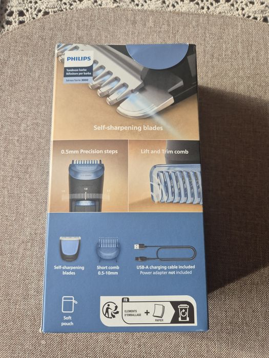 Trymer do brody włosów Philips seria 3000