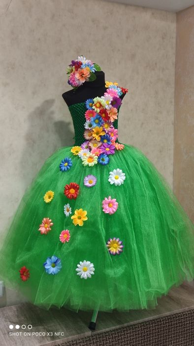 Плаття для дівчинки для образу  Весна, обруч, віноч