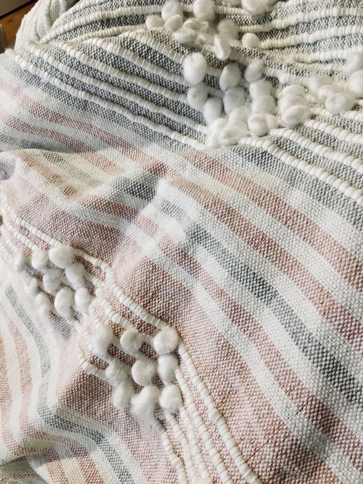 Koc pled narzuta BOHO 130x170