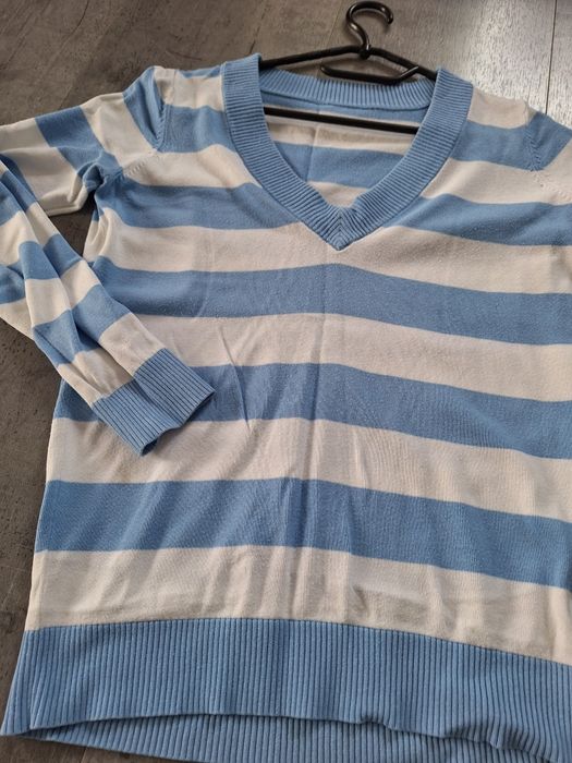 Sweter damski w paski rozm. M