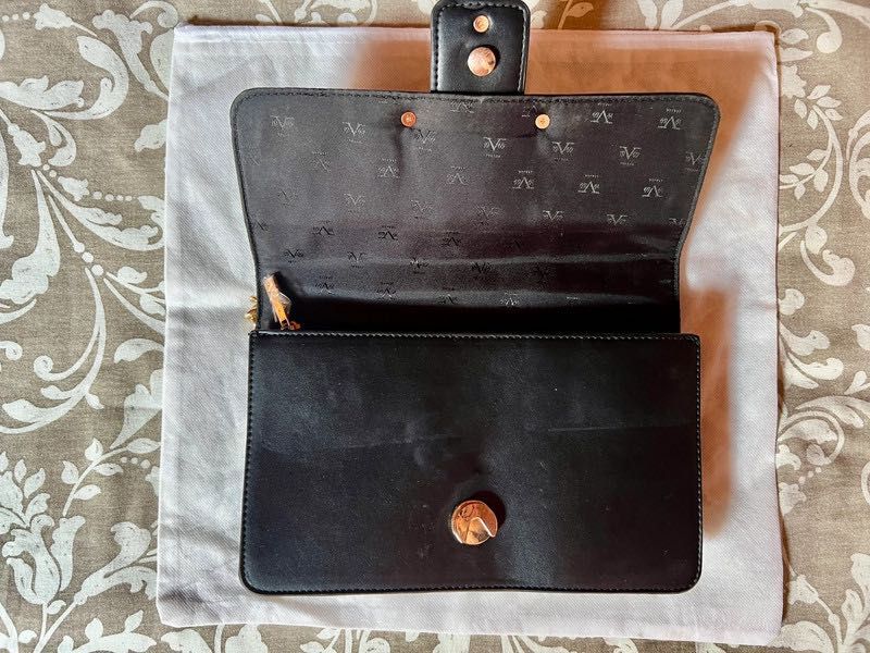 Mala ombro Versace, alça em metal