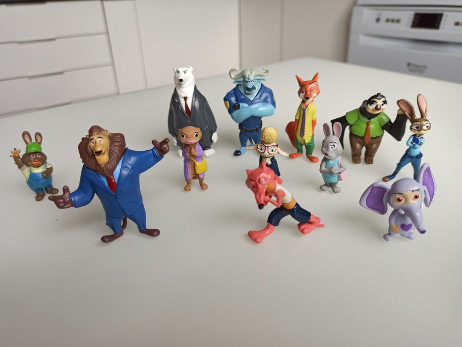 12 Zootopia ZOOTROPOLIS Action Figures64752339996163121