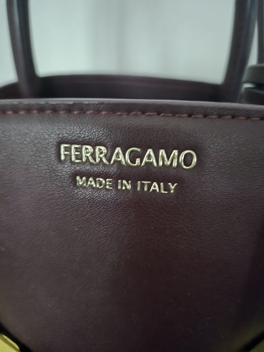 Сумка шкіряна Salvatore Ferragamo