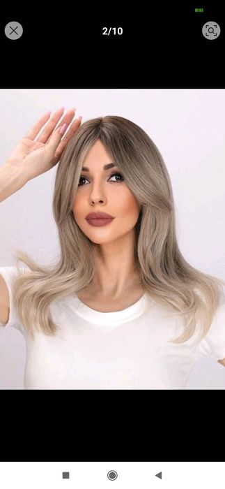 peruka długa nr.8 ombre blond