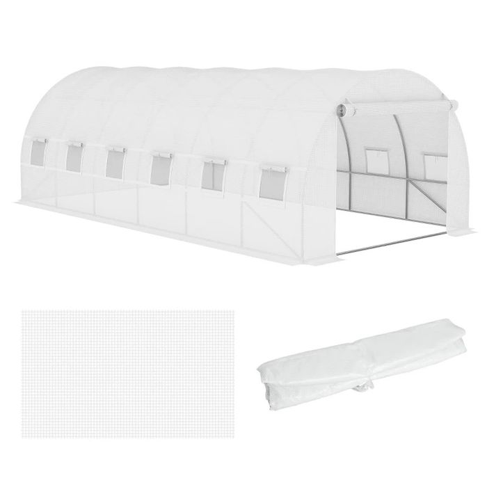 Folia zamienna do szklarni 6x3x2 m, wytrzymała, odporna na rozdarcia