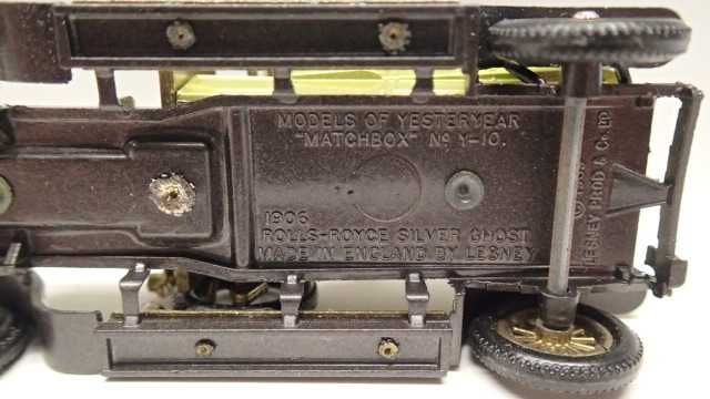 Matchbox,  1906 Rolls Royce Silver Ghost.