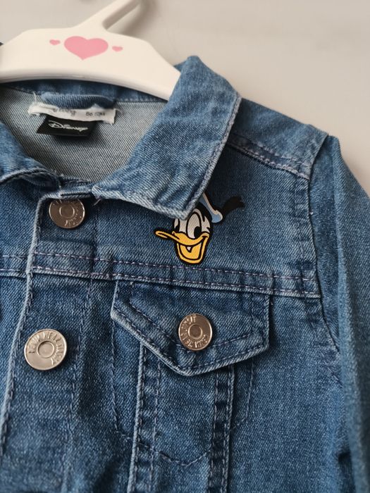 Kurtka jeansowa chłopięca Disney rozmiar 86