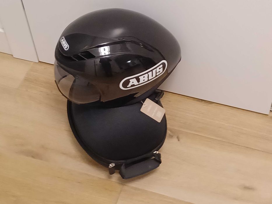 Nowy kask czasowy triathlonowy Abus gamechanger TT 1.1