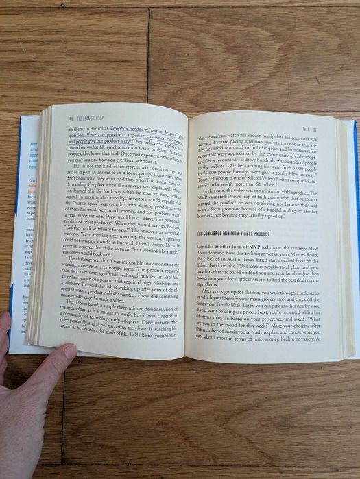 Livro The Lean Startup de Eric Ries