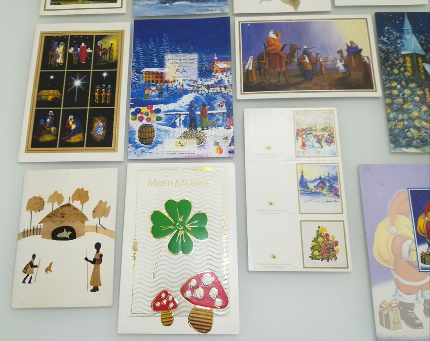 Postais de Natal edição antiga NOVOS