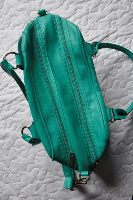 zielona torebka wiosenna j.nowa