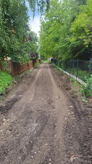 Prace ziemne, usługi koparką, wynajem koparki