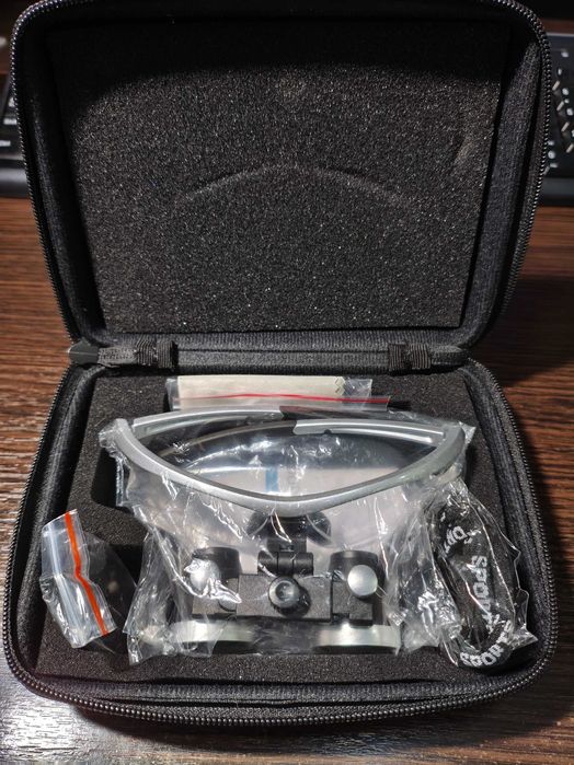 Очки бинокулярные увеличительные 3.5x (стекло, лупа)