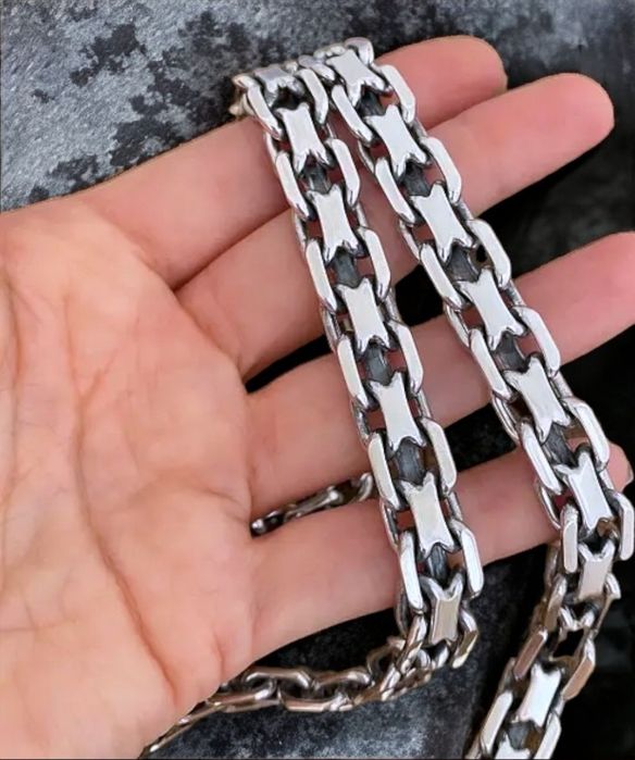 Срібний ланцюжок 150г Фараон чоловічий мужская серебряная цепочка 925