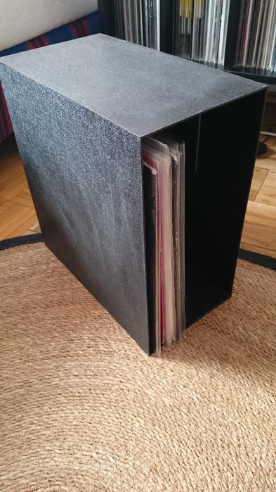 Regal  na płyty vinylowe  Vintage stan  bardzo  dobry