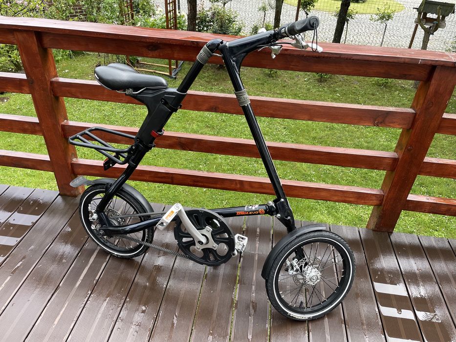 Składany rower Strida evo3 kempingowy kamper składak  pokrowiec