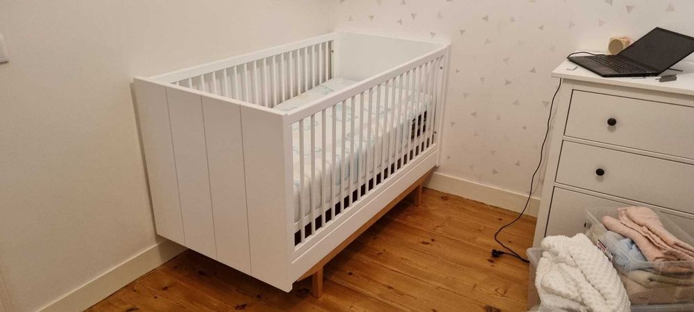 Berço branco evolutivo, 4x1, FlyBaby