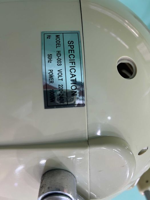 Secador para cabelo de parede