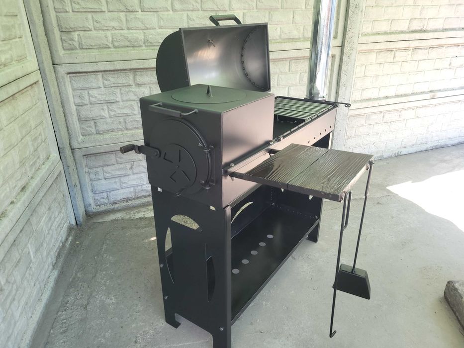 • ХИТ! • Мангал Барбекю с Печью и Коптильней / TVOE TEPLO