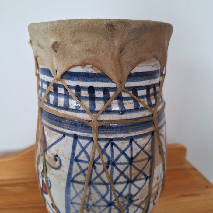 Bębenek ceramiczny dekoracyjny
