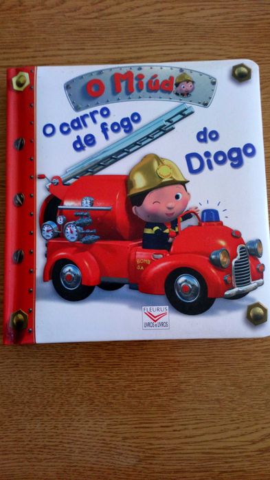 O carro de fogo do Diogo, livro infantil