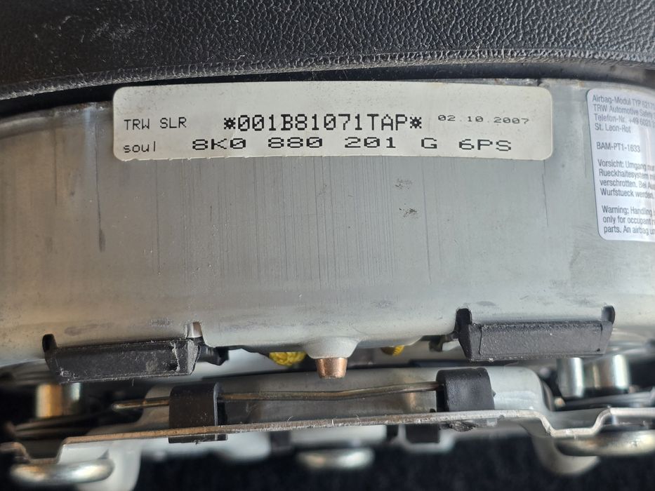 Airbag do volante Sport S-Line Audi a5 a4 b8 6PS 2008-  EPC OEM