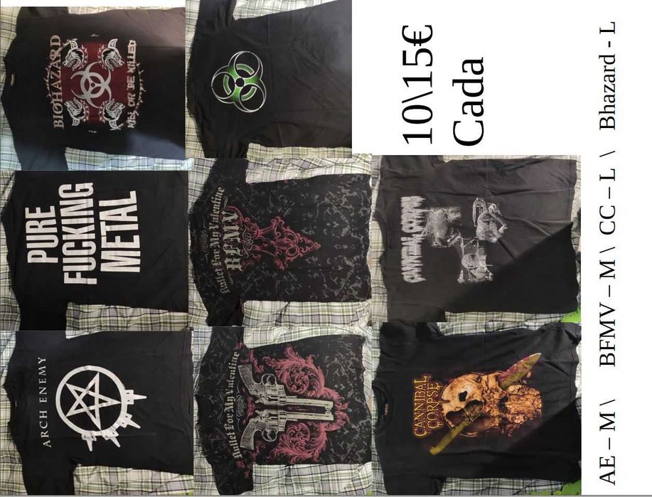 T-SHIRT metal (H/M)