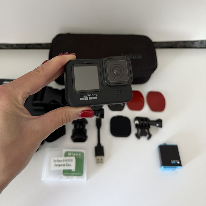 GoPro HERO 9 Black екшн відео камера для активного відпочинку дайвінгу мото та вело зйомки
