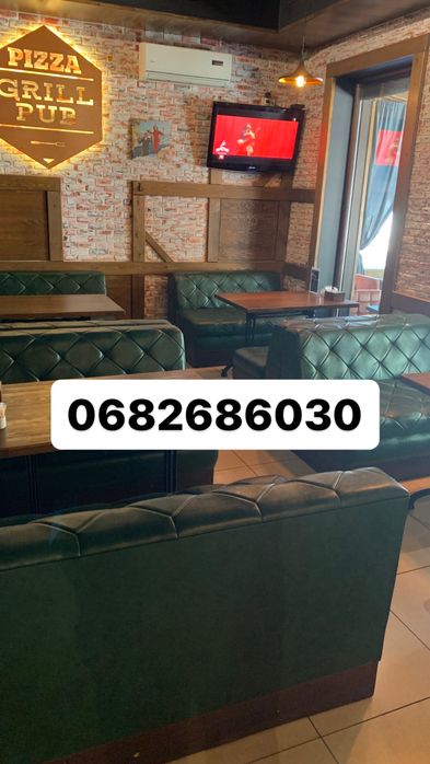 Изготовление диванов..Кафе,бар,офис,салон Красоты. ПЕРЕТЯЖКА