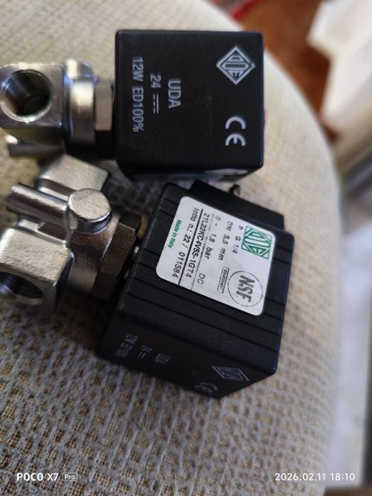 Eletro válvula nova nunca usada