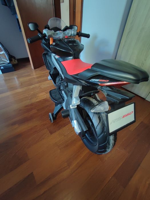 Mota Elétrica Infantil Aprilia RS660 (12V)