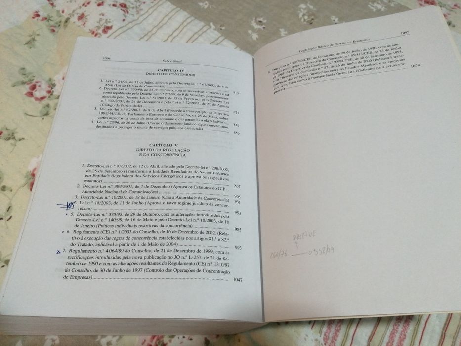 Legislação Básica de Direito da Economia (Sousa Franco/Paz Ferreira)