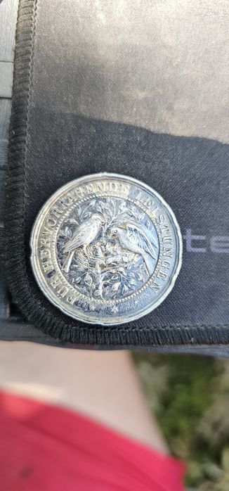 Srebrny Medal 1927 - I Nagroda Wystawa Kanarków Nowa Wieś - Próba 990