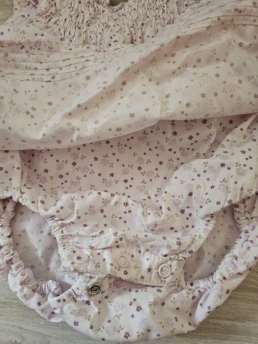 Ніжний літній ромпер H&M для маленької принцеси 4-6 місяців  зріст 68 см