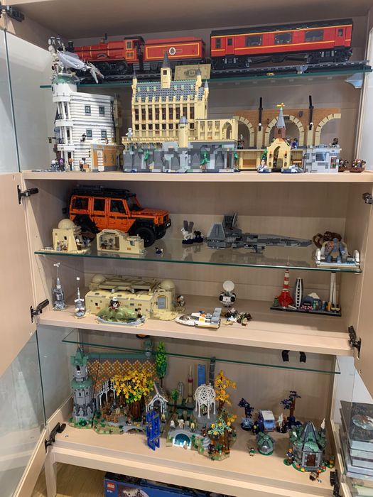 Lego зібрані сети: Harry Potter, Star Wars, Marvel + інші