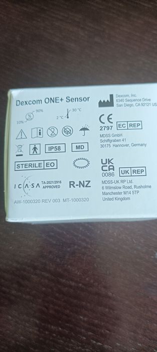 Sensor  Dexcom One +